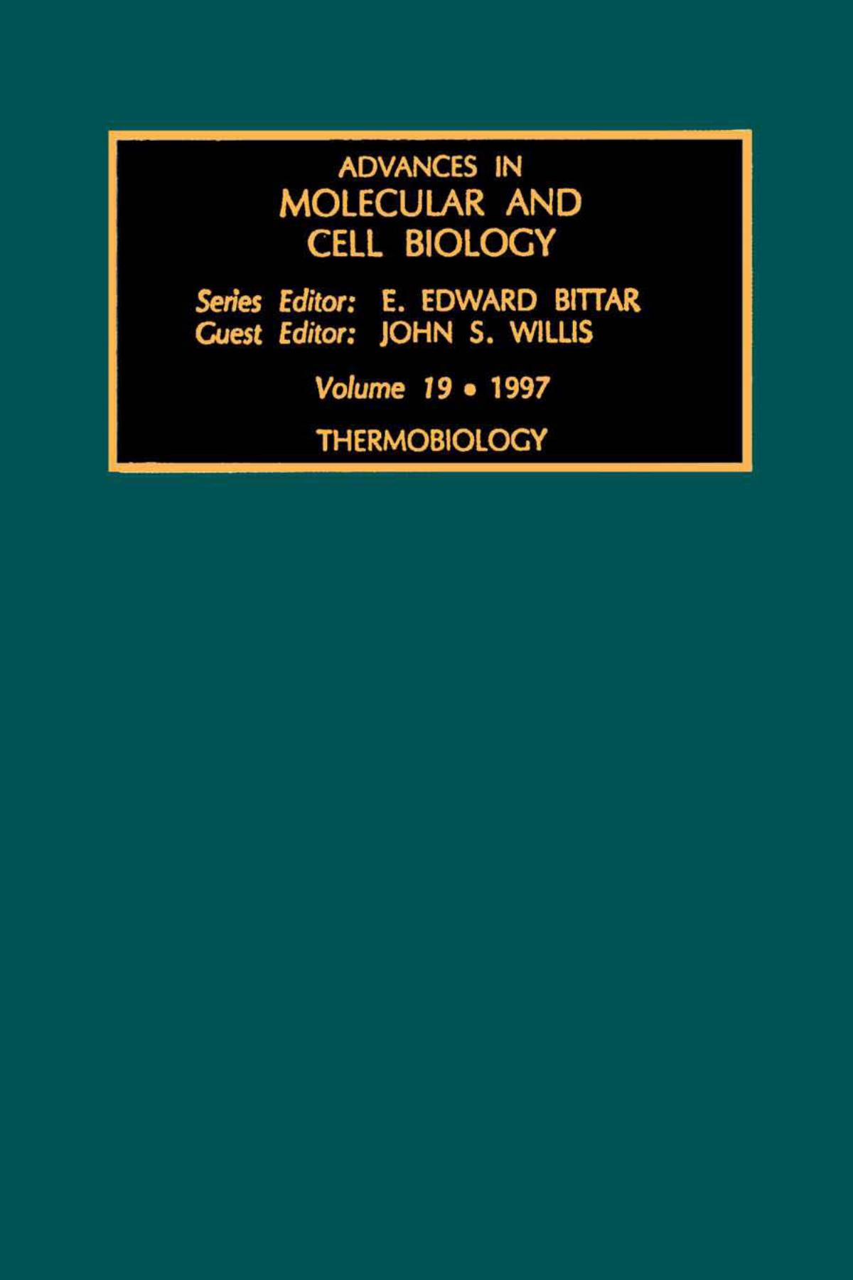 Advances in Molecular and Cell Biology